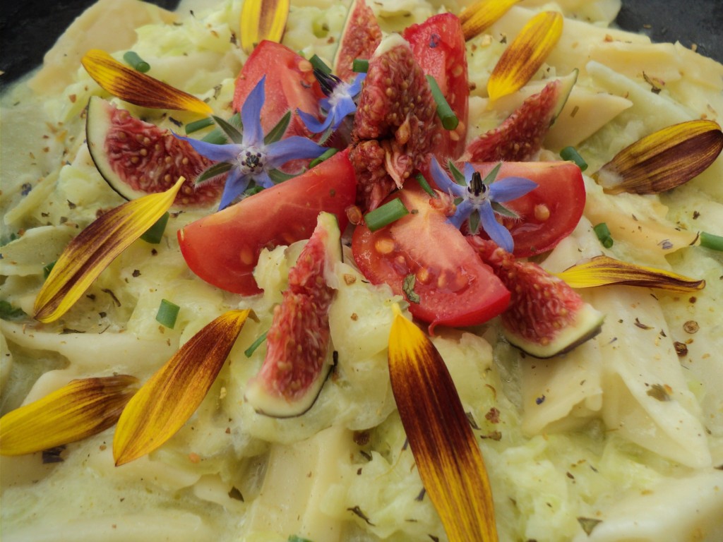 Zucchini-Nudel-Mandala