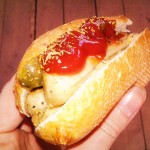Veganer Hot-Dog